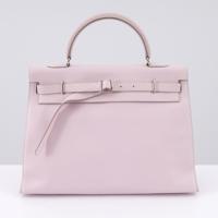Hermes KELLY FLAT 35 Rose Dragee Swift Leather Bag - Sold for $12,160 on 10-11-2026 (Lot 672).jpg